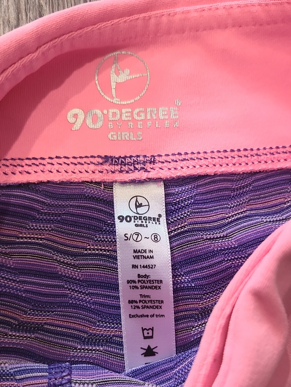 Disney Frozen Graphic Tee & Purple Striped Shorts Set Size Small 6/7